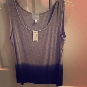 NWT. dressbarn ombré tank top.